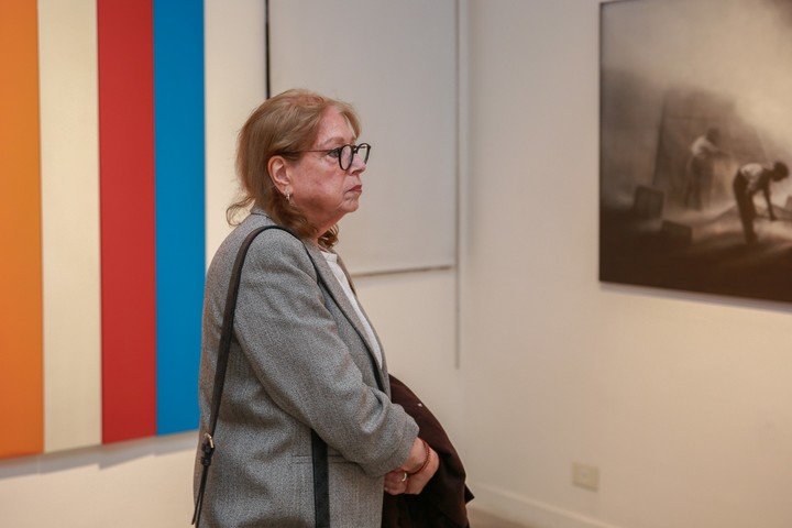 Inauguración de la “90 años de la Academia Nacional de Bellas Artes. Un recorrido por su patrimonio”. Foto: gentileza.