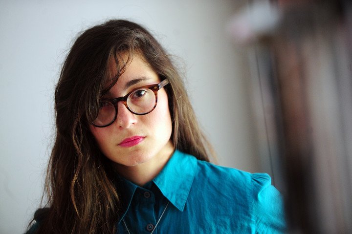 La poeta, ensayista y narradora Valeria Tentoni. Foto: Juan Manuel Foglia.