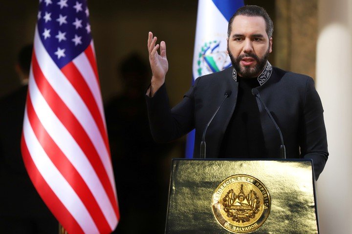 Nayib Bukele en enero de 2026. (AP Photo/Salvador Melendez, File)