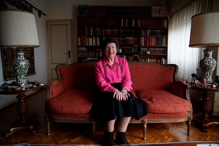 Entrevista a Alicia María Zorrilla. Foto: Andres D'Elia.
