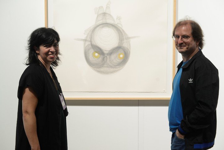 Martin Kohan y Teresa Ricardi. Foto: Gerardo Dell'Oro.