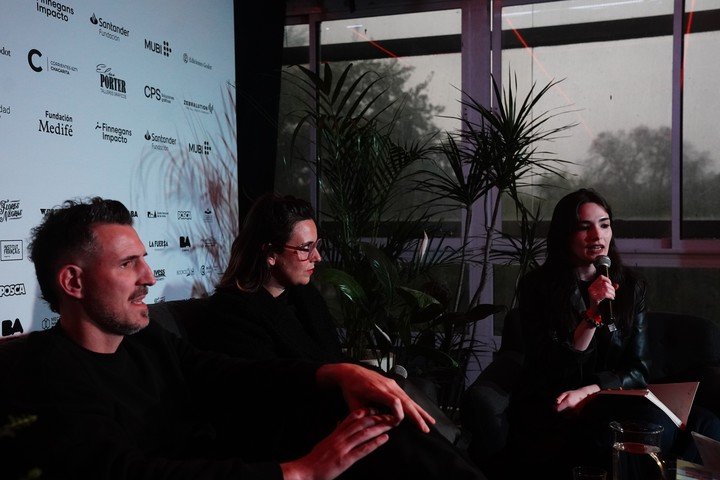 El derecho a la ciudad, con Bárbara Pistoia y Hernán Vanoli. Foto: Emmanuel Fernández.