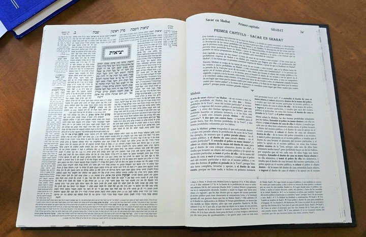 El Talmud Babilónico completo en español tras 14 años de trabajo, impulsado por el Instituto Hamaor y dirigido desde Jerusalén por el rabino Daniel Bitton. Foto: redes sociales.