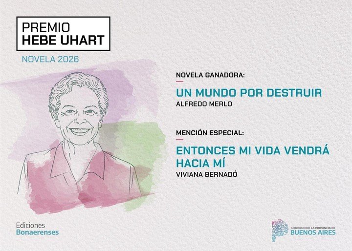 El periodista de Clarín Alfredo Merlo ganó el Premio Hebe Uhart de literatura. Foto: gentileza.