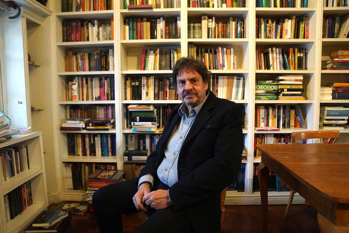 El historiador Felipe Pigna. Foto: Guillermo Rodríguez Adami. 