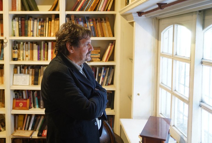 El historiador Felipe Pigna. Foto: Guillermo Rodríguez Adami. 