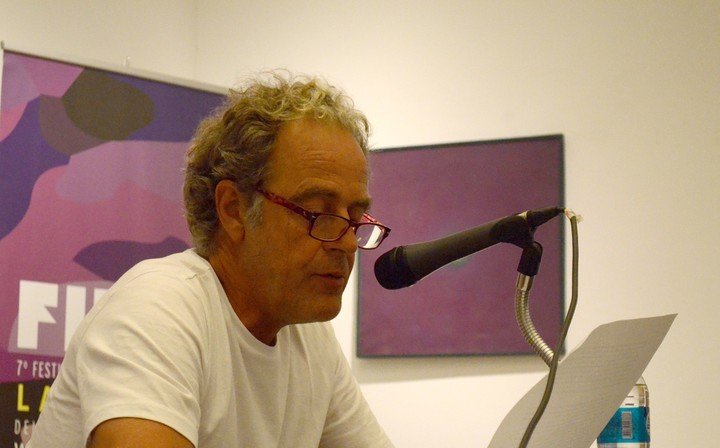 Juan Forn en el FILBA. Foto: archivo Clarín.