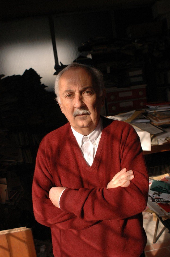 El historiador Norberto Galasso murió a los 90 años. Foto: Gerardo Dell'Oro, archivo Clarín.