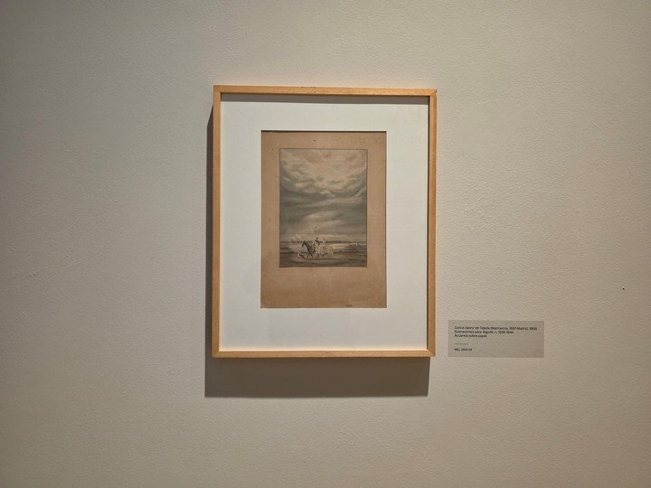 Muestra En La Pampa. Enrique Larreta y el campo argentino, en el Museo Larreta. Foto: gentileza Prensa Museo Larreta.