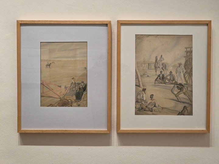 Muestra En La Pampa. Enrique Larreta y el campo argentino, en el Museo Larreta. Foto: gentileza Prensa Museo Larreta.