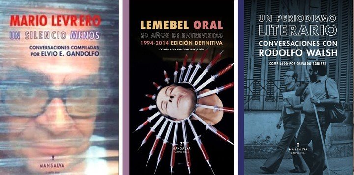 Libros de entrevistas: cuando las conversaciones construyen la biografía de un escritor. Fotos: archivo Clarín.