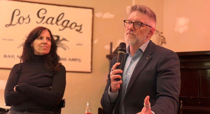 Luis Novaresio presentó su nueva novela La vida que importa en un Meet & Greet en Buenos Aires. Foto: gentileza.