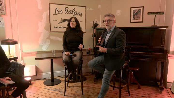 Luis Novaresio presentó su nueva novela La vida que importa en un Meet & Greet en Buenos Aires. Foto: gentileza.