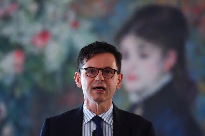 Christophe Leribault, nuevo director del Louvre. Crédito: Ryan Lim/Agence France-Presse.
