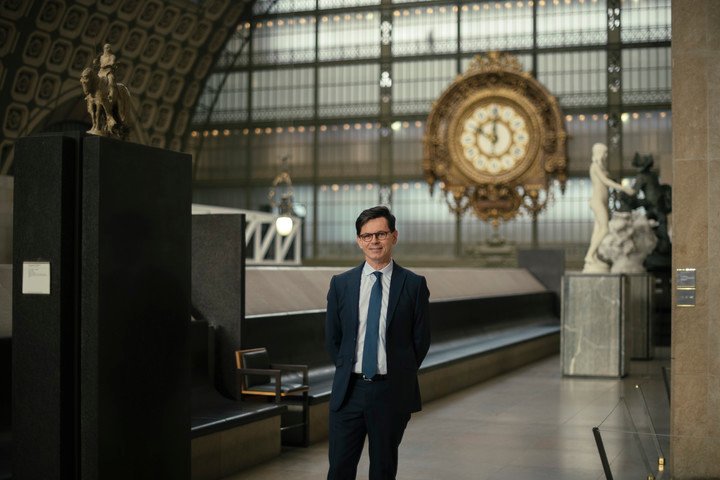 Christophe Leribault, nuevo director del Louvre. Foto: (Dmitry Kostyukov/The New York Times) -