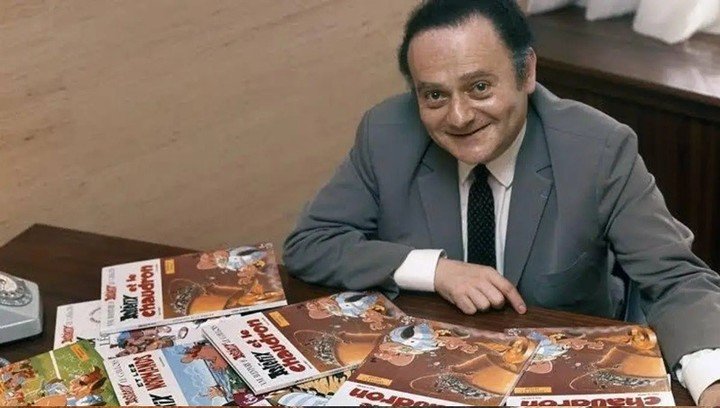 El guionista René Goscinny. Archivo Clarín.